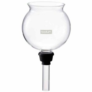 Peça de reposição de vidro superior para cafeteira a vácuo Bodum Pebo - Substituto de Qualidade Premium