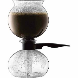 Cafeteira a vácuo Bodum Pebo: café perfeito feito com elegância e precisão. Adquira já esta peça de alta qualidade!