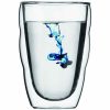 Caneca de Vidro de Parede Dupla Bodum Pilatus - Conjunto de 2 Unidades | Isolamento Térmico Superior, Design Elegante | Ideal para Café e Chá