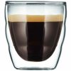 Copos de parede dupla Bodum Pilatus, conjunto de 2 unidades, design elegante para manter as bebidas quentes ou frias por mais tempo. Ideal para um cafezinho ou chá.