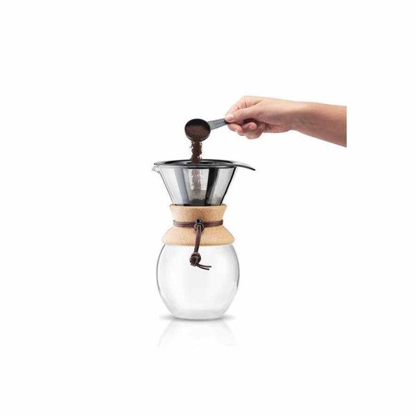 Jarra Bodum Pour Over para 12 Xícaras de Café com Filtro 1500 ml - Café de qualidade superior na sua casa. Perfect para amantes de café exigentes.