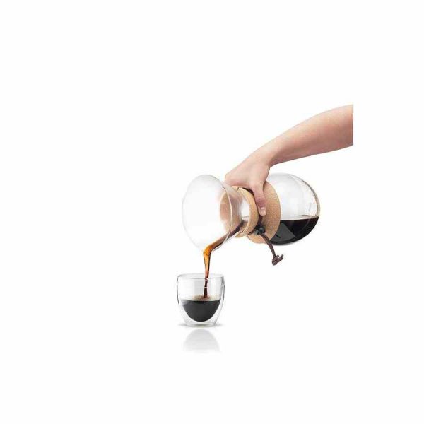 Cafeteira Bodum Pour Over para 12 Xícaras de Café com Filtro de 1500 ml - Design elegante para um café perfeito em casa.