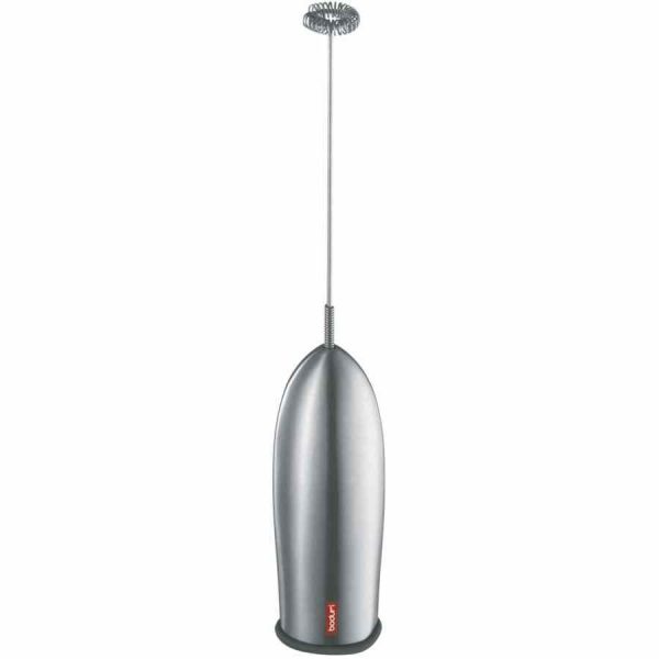 Espumante de leite Bodum Schiuma em aço inoxidável para criar espuma de leite perfeita. Ideal para café e cappuccinos. Compre online!