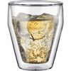 Copos Bodum Titlis Vidro Parede Dupla, conjunto de 2 unidades - Desfrute da elegância e modernidade destes copos de parede dupla. Ideal para chá, café ou bebidas geladas. Compre já!
