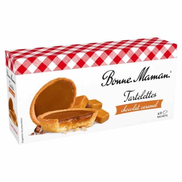 Tartelete de Chocolate e Caramelo da Bonne Maman, 135g - Delicioso e sofisticado. Compre online!