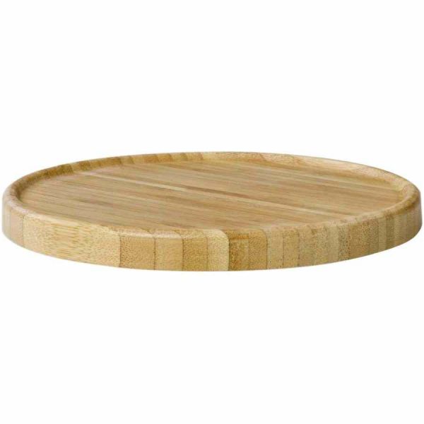 Base para chá em bambu Bredemeijer para bules de chá de 18 cm - Suporte robusto e elegante para bules de chá, feito em bambu durável. ideal para decorar e servir chá.