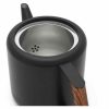 Bule Bredemeijer Duet® Boston 1100 ml em preto fosco e madeira, elegância e qualidade para chávenas perfeitas. Compre online!