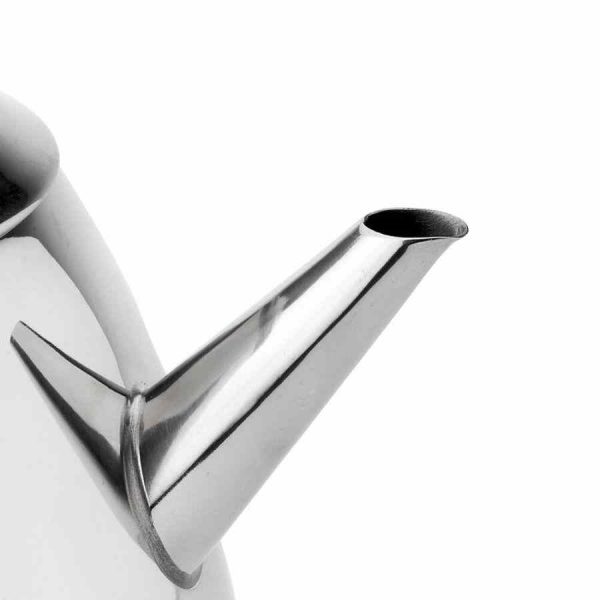 Bule Bredemeijer Duet® Classic II 1200 ml, elegância em inox e preto para chá perfeito. Design premium para amantes de chá exigentes.