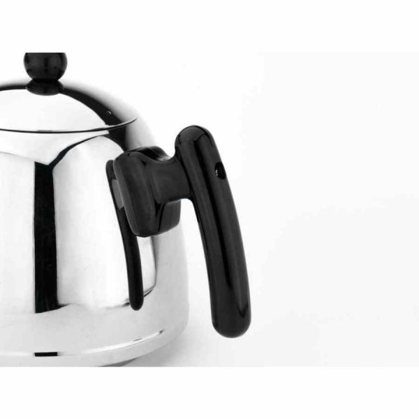 Bule Bredemeijer Duet® Classic 1200 ml em Inox e Preto - Design sofisticado para servir chá em grande estilo. Compre online!