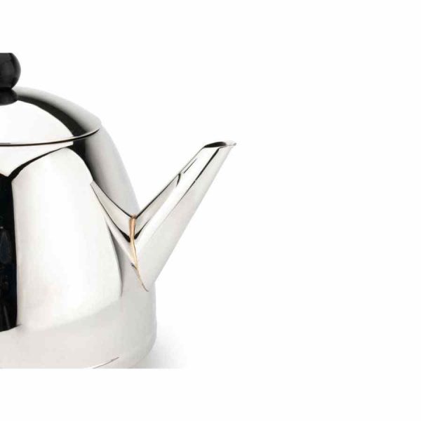 Bule Bredemeijer Duet® Classic 1200 ml, em Inox e Preto - Design elegante para o seu chá perfeito. Compre já o seu bule de alta qualidade!