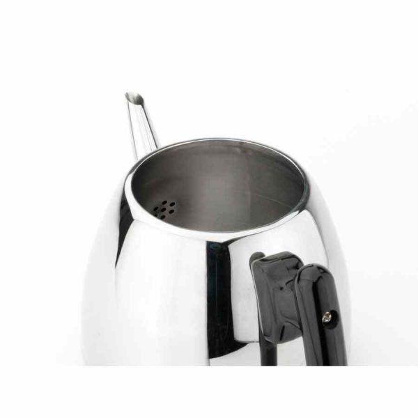 Charme clássico e elegante: Bule Bredemeijer Duet® Classic 1200 ml em Inox/Preto. Perfeito para servir com estilo e sofisticação. Ideal para chá ou café.