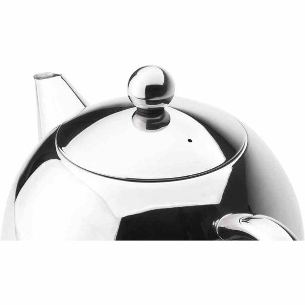 Bule Bredemeijer Minuet Santhee 0,5 l em aço polido, elegância e qualidade para o seu chá. Compre online e desfrute!