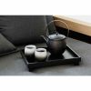 Bule de ferro fundido Bredemeijer Sendai 1,2 l + 2 xícaras de porcelana em elegante caixa de presente, conjunto sofisticado para chá.