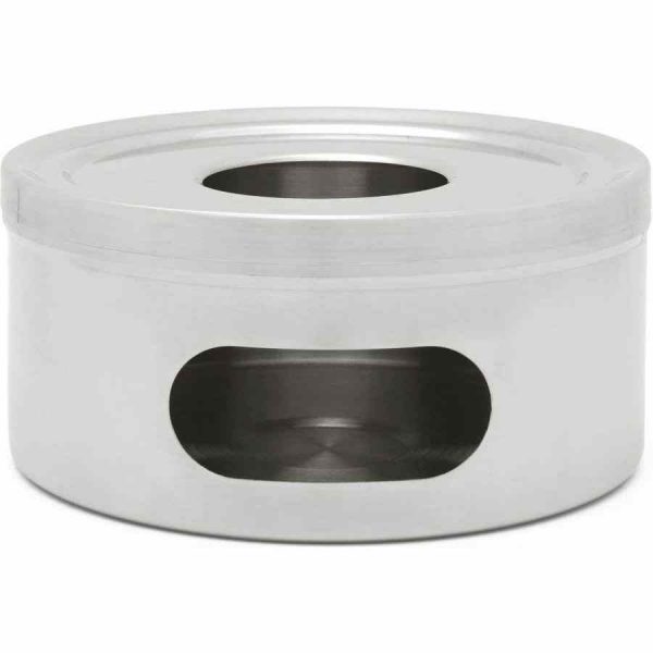 Aquecedor de chá Bredemeijer em aço inoxidável polido - Elegância e qualidade para um chá sempre quente