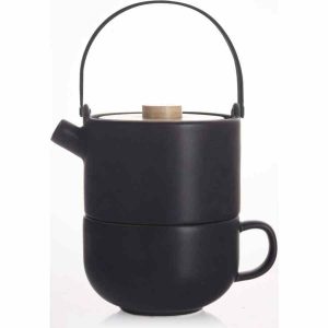 Conjunto de chá Bredemeijer Umea - sofisticação para saborear chás. Ideal para presentear ou desfrutar momentos especiais em casa.
