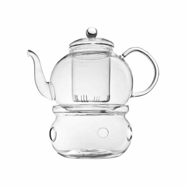 Aquecedor de bule Bredemeijer Verona em vidro para chá - Design elegante e funcional para manter a sua bebida quente!
