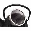 Bule Bredemeijer Wuhan 1000 ml em Ferro Fundido, Design Elegante em Preto. Ideal para Chá. Adicione Estilo à Sua Cozinha!