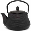 Bule Bredemeijer Wuhan 1000 ml em Ferro Fundido, cor Preto - Elegância e qualidade num bule refinado para chás únicos. Compre já!