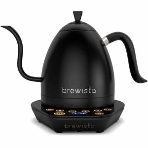 Chaleira Brewista Artisan Gooseneck 1 l - Controlo de Temperatura Variável para um Café Perfeito. Compre já!