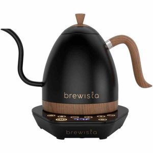 Chaleira Brewista Artisan Gooseneck 1 l de Temperatura Variável para Café - Utensílio Premium para Café de Alta Qualidade