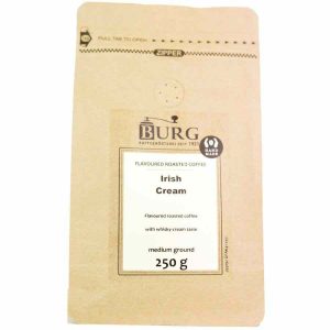 Café Sabor Burg, Creme Irlandês 250 g Moído - Delicie-se com o aroma intenso e sabor suave deste café premium. Compre online agora!
