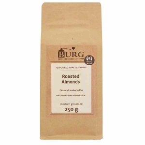 Café Sabor Burg, Amêndoa Torrada 250 g Moída - Sabor intenso e aroma irresistível, o café perfeito para apreciar a qualquer hora do dia. Compre online!
