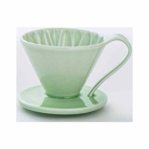 Gotejador de flores CAFEC Arita Ware 1 xícara - Elegância e precisão para seu café. Compre online e desfrute de qualidade única.