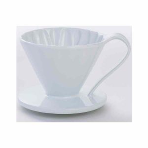 Gotejador de flores CAFEC Arita Ware 1 xícara - Design elegante para extrair o melhor sabor do café, ideal para apreciadores exigentes.