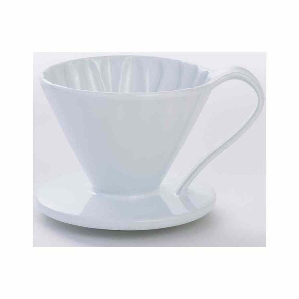 Gotejador de flores CAFEC Arita Ware 1 xícara - Design elegante para extrair o melhor sabor do café, ideal para apreciadores exigentes.