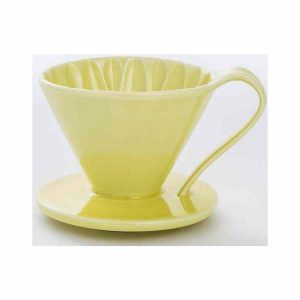 Gotejador de flores CAFEC Arita Ware para 1 xícara - Elegância japonesa para café perfeito. Compre online e surpreenda-se!