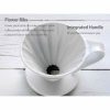 Gotejador de flores CAFEC Arita Ware 1 xícara - Elegância e qualidade para um café perfeito em casa. Compre online agora!