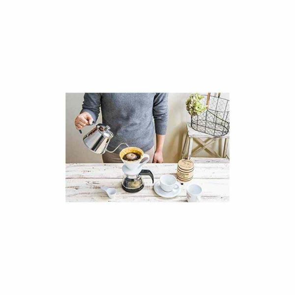 Gotejador de flores CAFEC Arita Ware para 4 xícaras de café - Elegância e precisão para seu café perfeito. Compre online agora!
