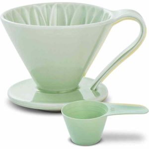 Gotejador de flores CAFEC Arita Ware 4 xícaras - Design sofisticado para um café perfeito em casa. Compre agora e eleve a sua experiência!