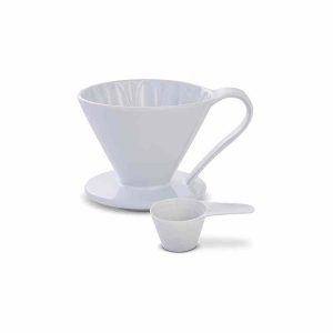 Gotejador de flores CAFEC Arita Ware para 4 xícaras. Design exclusivo para um café perfeito em casa. Compre agora!