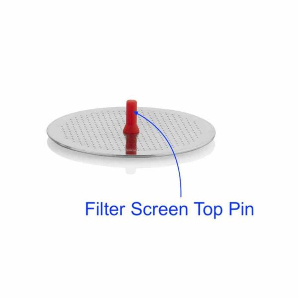Pinos superiores do filtro do robô Cafelat, conjunto de 20 unidades para filtragem perfeita do café. Ideal para amantes de café exigentes. Adquira já!