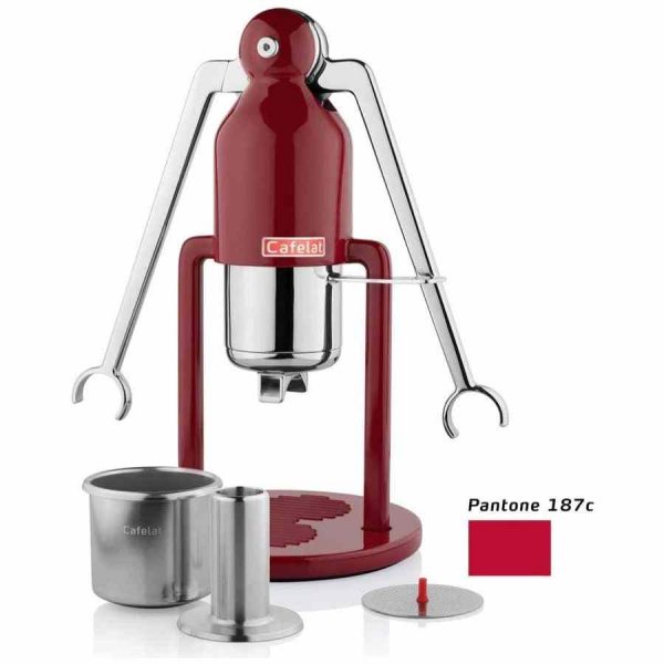 Máquina de café expresso manual Cafelat Robot, ideal para amantes de café. Prepare cafés perfeitos em casa com esta máquina de qualidade premium.
