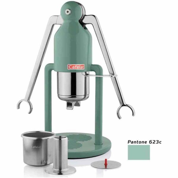 Máquina de café expresso manual Cafelat Robot - Design clássico para café de qualidade em casa. Ideal para amantes de café exigentes.