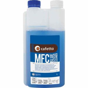 Limpador de bocal de leite azul Cafetto MFC de 1 l - Produto de qualidade premium para a limpeza eficaz de bocais de leite. Compre online agora!