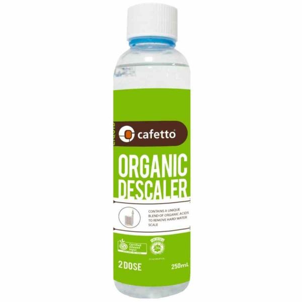 Desincrustante Orgânico Cafetto de 250 ml para limpeza profunda. Compre agora e mantenha sua máquina de café impecável!