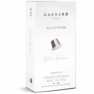 Cápsulas de café Nespresso Carraro 1927 Dolci Arábica com 10 unidades - Aprecie o melhor café em casa!