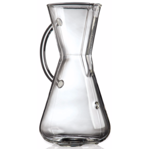 Elegante Cafeteira Chemex de Vidro com Alça para Café Fresco - Feita à Mão, Design Premium para Café Gourmet, Capacidade 6 Xícaras. Ideal para seu Momento de Relaxamento. Compre Agora!