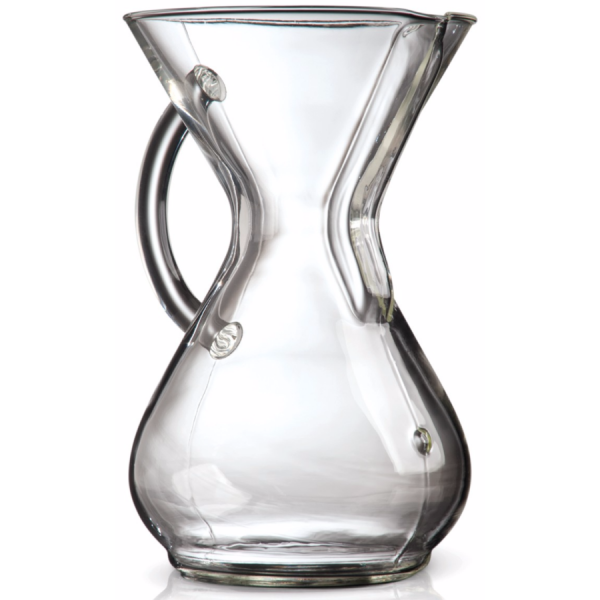 Cafeteira Chemex de Vidro com Alça - Desfrute do melhor café em casa com este elegante acessório de alta qualidade!
