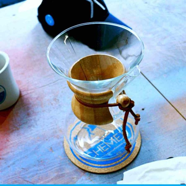 Porta-copos Chemex em madeira de qualidade para decorar a sua casa - compre online!