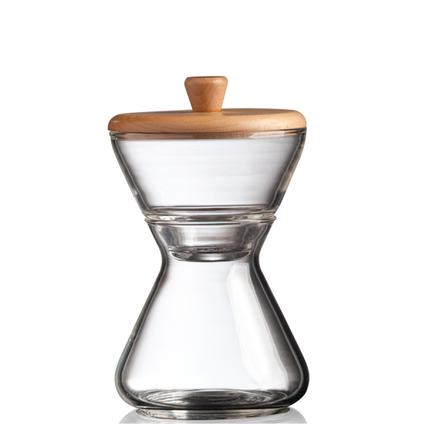 Conjunto de creme e açúcar artesanal para Chemex - Acessório de alta qualidade para café. Complemento perfeito para sua experiência gourmet.