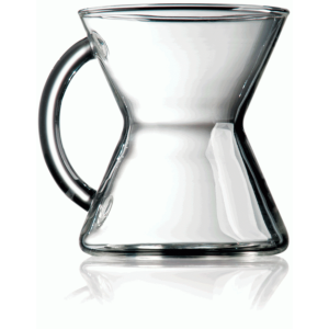 Caneca de vidro soprado Chemex 300 ml para café artesanal. Design elegante e durável para um café perfeito em casa. Compre já!
