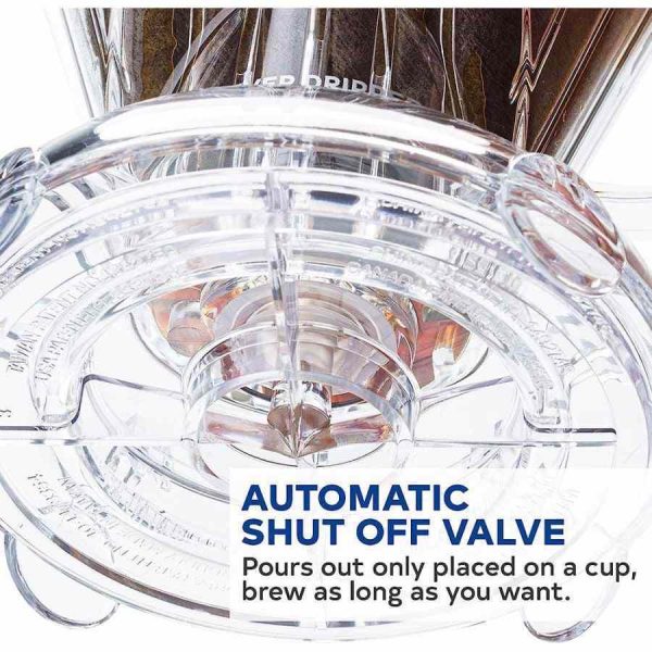 Gotejador de café inteligente L com 100 papéis de filtro - Desfrute do aroma perfeito do seu café favorito em casa! Ideal para café de qualidade. Compre agora!