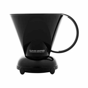 Gotejador de café inteligente L + 100 filtros de papel para café fresco, acessório de alta qualidade para apreciar o café perfeito em casa.