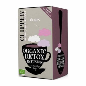 Chá Clipper Infusão Orgânica Detox - 20 Saquinhos, Mistura Refrescante de Ervas Naturais para Limpar e Purificar o Corpo. Compre Online!