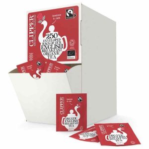 Chá de café da manhã inglês orgânico Clipper - Desfrute de uma mistura única de sabores para um despertar perfeito. Compre online agora!