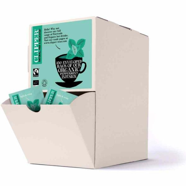 Infusão de hortelã-pimenta orgânica Clipper - Delicie-se com a frescura desta infusão premium! Compre agora a sua na nossa loja online.